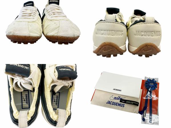 【中古】ナイキ NIKE ×Jacquemus ジャックムス WMNS MOON SHOE SP Alabaster HV8547-700 25.5 イエロー▲■260209_8