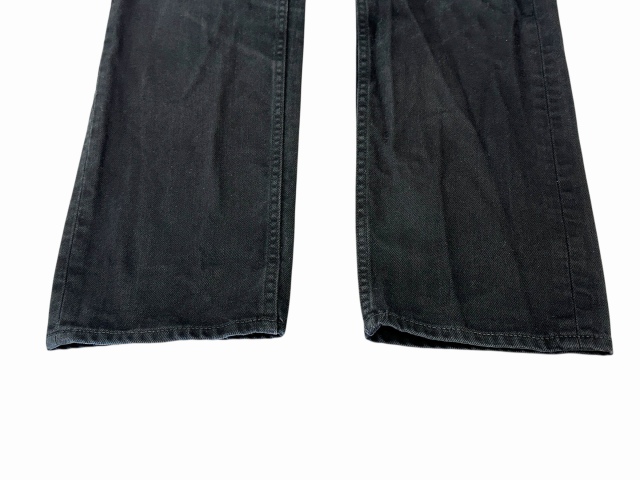 【中古】セリーヌ CELINE ルー ジーンズ ヴィンテージ ブラック ウォッシュ デニム パンツ ジーンズ 33 黒 260204_5