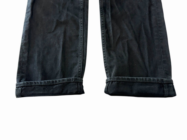 【中古】セリーヌ CELINE ルー ジーンズ ヴィンテージ ブラック ウォッシュ デニム パンツ ジーンズ 33 黒 260204_6