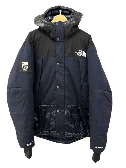 【中古】アンダーカバー UNDERCOVER ×ノースフェイス 23AW 創空 マウンテン ダウン ジャケット M/L ネイビー 260211