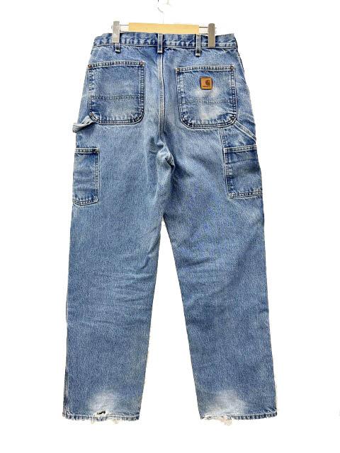 【中古】カーハート carhartt ダブルニー ペインター デニム パンツ ジーンズ B73 DST 34×34 インディゴ 260423_1