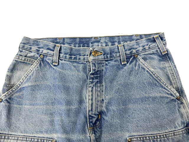 【中古】カーハート carhartt ダブルニー ペインター デニム パンツ ジーンズ B73 DST 34×34 インディゴ 260423_2
