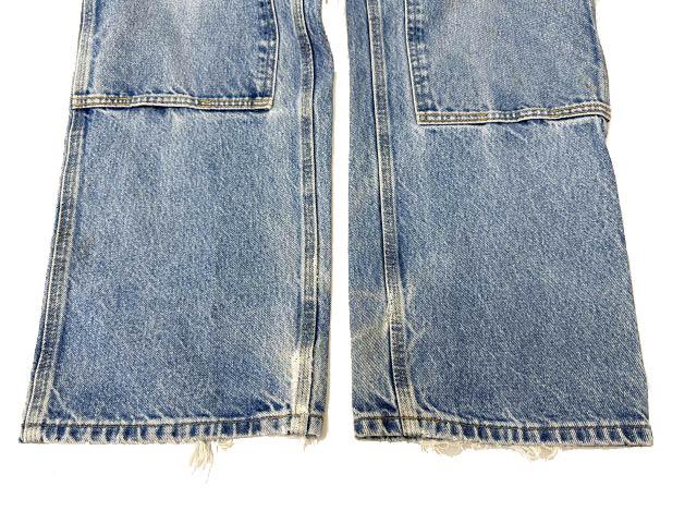 【中古】カーハート carhartt ダブルニー ペインター デニム パンツ ジーンズ B73 DST 34×34 インディゴ 260423_6