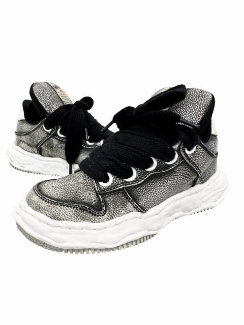 【中古】ミハラヤスヒロ MIHARA YASUHIRO WAYNE PUFFER OG Sole Brushed Shrink Leather Low-top A14FW732 ▲■260504