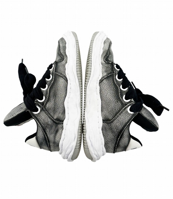 【中古】ミハラヤスヒロ MIHARA YASUHIRO WAYNE PUFFER OG Sole Brushed Shrink Leather Low-top A14FW732 ▲■260504_2