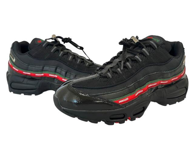 【中古】ナイキ NIKE ×UNDEFEATED アンディフィーテッド AIR MAX 95 SP エアマックス 95 IB4453-001 28黒▲■260209