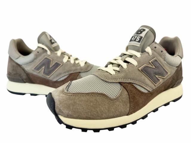 【中古】ニューバランス NEW BALANCE ×AURALEE オーラリー 475 Vintage Grey U475AE 28 ▲■260209