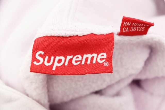 【中古】シュプリーム SUPREME 18SS イリーガル ビジネス フーディッド スウェット パーカー L ピンク 260304_7