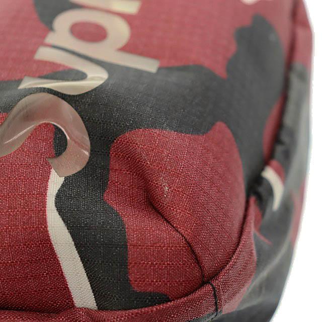 【中古】シュプリーム SUPREME 21SS Waist Bag Red Camo レッド カモ 迷彩ロゴ ウエスト ボディ バッグ 赤▲260226_5