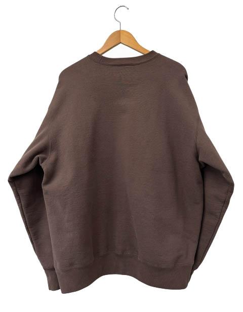 【中古】シュプリーム SUPREME 22AW Box Logo Crewneck Brown ボックス ロゴ刺繍 クルーネック トレーナー L茶260312_1