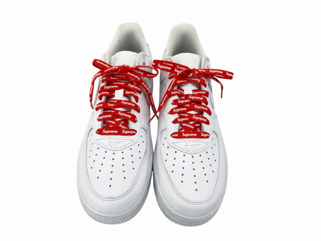 【中古】シュプリーム SUPREME ×NIKE ナイキ AIR FORCE 1 LOW エア フォース 1 ロー CU9225-100 ☆AA★▲■260325