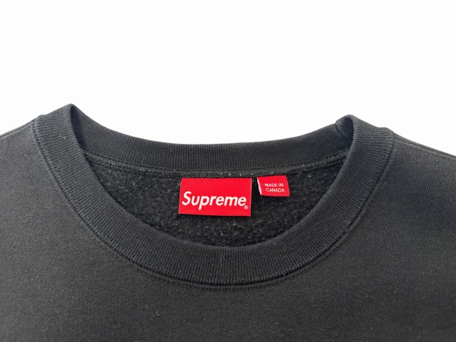 【中古】シュプリーム SUPREME 22AW Box Logo Crewneck ボックス ロゴ クルーネック スウェット トレーナー L 黒_2