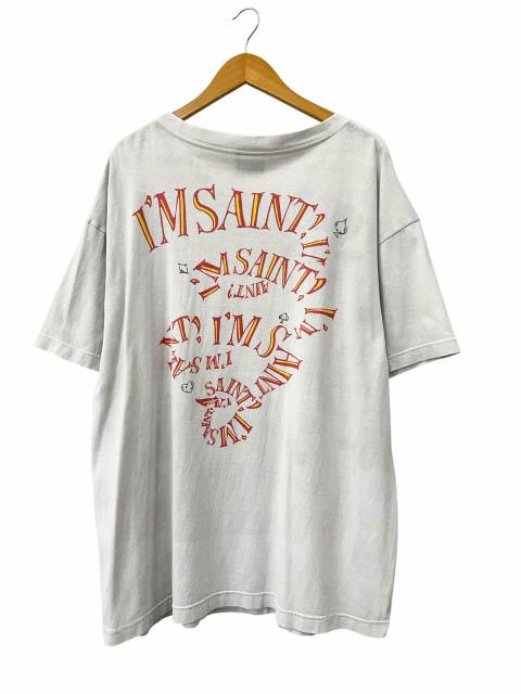 【中古】セントマイケル SAINTMICHAEL DSNY SS TEE アリスインワンダーランド 半袖Tシャツ XL白☆AA★260424_1
