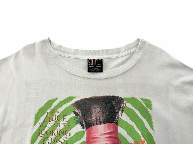 【中古】セントマイケル SAINTMICHAEL DSNY SS TEE アリスインワンダーランド 半袖Tシャツ XL白☆AA★260424_2