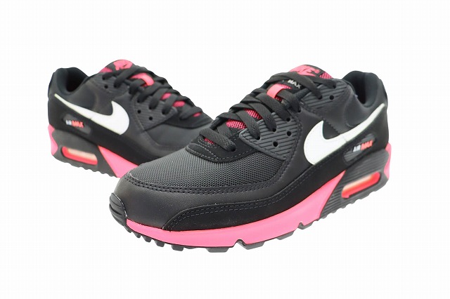 【中古】ナイキ NIKE AIR MAX 90 RACER PINK エアマックス レーサーピンク DB3915-003 27 ブラック 中古▲■ 260402