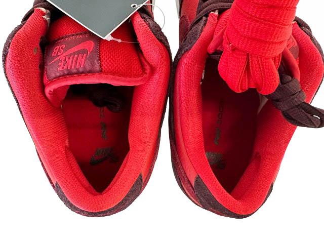 【中古】ナイキ エスビー NIKE SB DUNK LOW PRO Cherry ダンク ロー チェリー DM0807-600 27 赤レッド ▲■260308_7