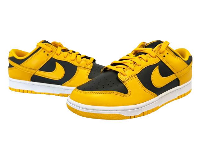 【中古】ナイキ NIKE DUNK LOW ダンク ロー チャンピオンシップ ゴールデンロッド DD1391-004 27 イエロー▲■260309