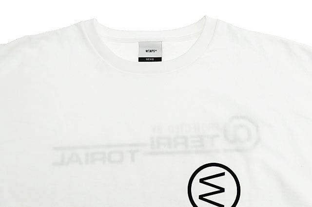 【中古】ダブルタップス WTAPS 24AW DOT SIGHT LS COTTON ドット サイト ロゴ 長袖Tシャツ ロンT 03白 260315_2