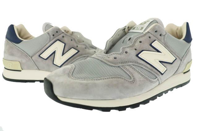 【中古】ニューバランス NEW BALANCE 40周年 記念モデル M670 M670UKF GRAY 28 グレー▲■260315 メンズ