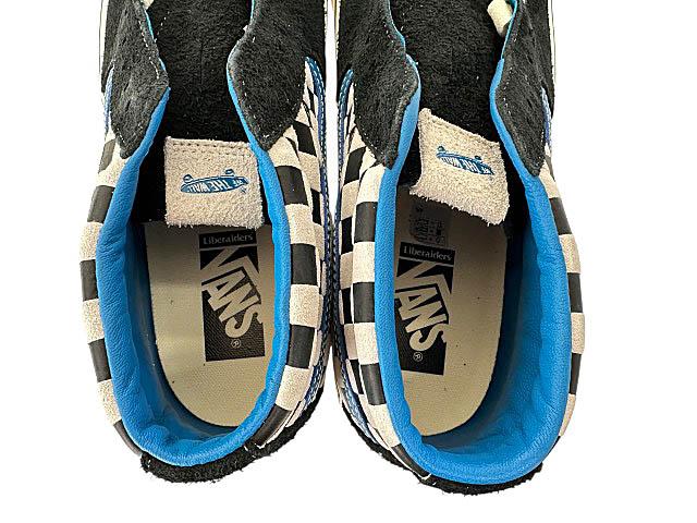 【中古】バンズ VANS ×リベレイダース LX SK8-Mid REISSUE 83 スケート ミッド リイシュー チェッカー 27.5■260319