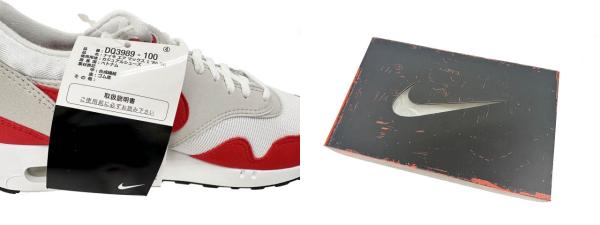 【中古】ナイキ NIKE AIR MAX 1 86 OG Big Bubble Red エアマックス 1 ビッグ バブル レッド DQ3989-100 27▲■260320_8
