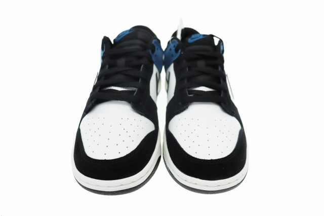 【中古】ナイキ NIKE DUNK LOW RETRO NAS ダンク ロー レトロ FD6923-100 27 青 黒 ブルー ブラック▲■260315_1