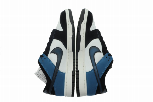 【中古】ナイキ NIKE DUNK LOW RETRO NAS ダンク ロー レトロ FD6923-100 27 青 黒 ブルー ブラック▲■260315_3