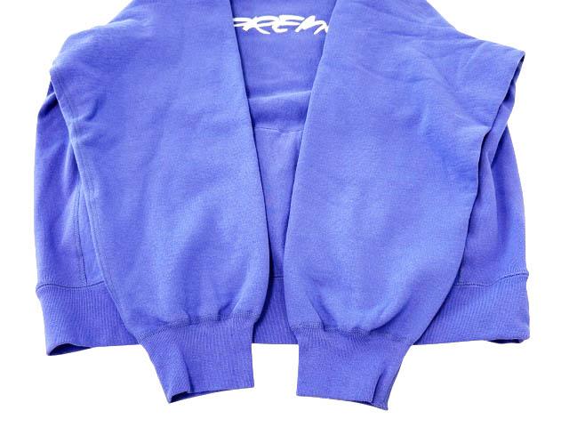 【中古】シュプリーム SUPREME 24SS Futura Hooded Sweatshirt フューチュラ ロゴ 刺繍 パーカー L 紫 ☆AA★260413_3