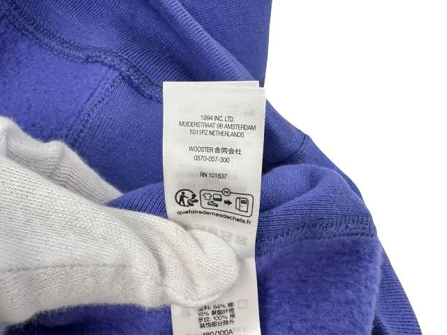 【中古】シュプリーム SUPREME 24SS Futura Hooded Sweatshirt フューチュラ ロゴ 刺繍 パーカー L 紫 ☆AA★260413_5