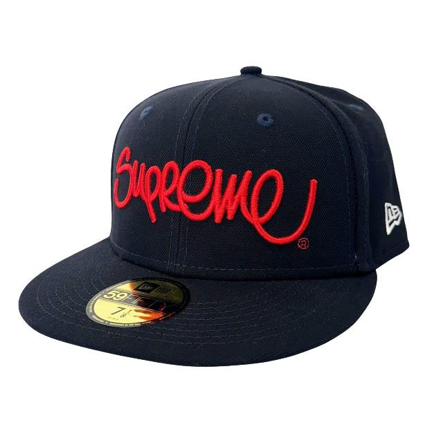 美品　supremeキャップ 中古】シュプリーム SUPREME ×NEW ERA ニューエラ 22SS HANDSTYLE LOGO