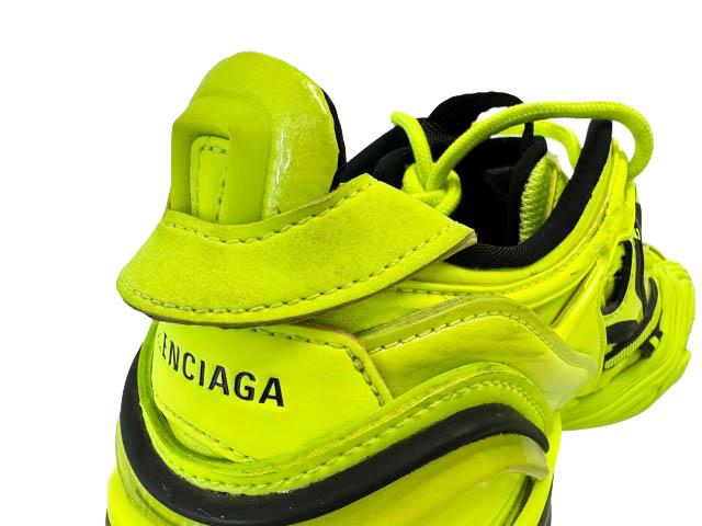 【中古】バレンシアガ BALENCIAGA TYREX タイレックス ローカット スニーカー 617517 25 イエロー☆AA★▲260408_6