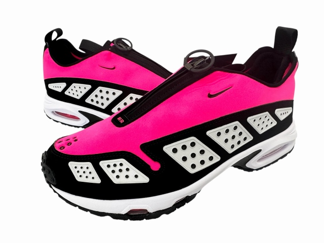 【中古】ナイキ NIKE Women's エアマックス サンダー ハイパーピンク アンド ブラック 27.5 ピンク ▲■260322