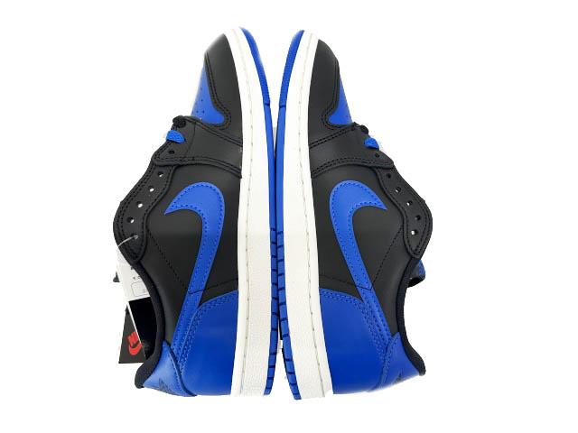 【中古】ナイキ NIKE AIR JORDAN 1 LOW 85 エア ジョーダン 1 ロー IB1981-004 27 青 黒 ロイヤル ブルー▲■260323