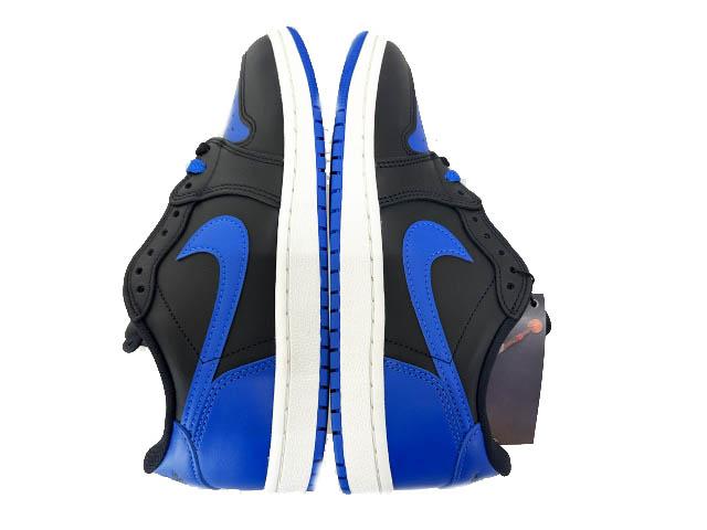 【中古】ナイキ NIKE AIR JORDAN 1 LOW 85 エア ジョーダン 1 ロー IB1981-004 27 青 黒 ロイヤル ブルー▲■260323