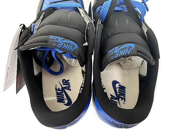 【中古】ナイキ NIKE AIR JORDAN 1 LOW 85 エア ジョーダン 1 ロー IB1981-004 27 青 黒 ロイヤル ブルー▲■260323