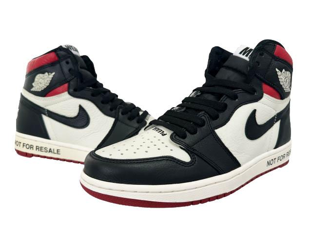【中古】ナイキ NIKE AIR JORDAN 1 RETRO HIGH エア ジョーダン 1 ハイ ノット フォー リセール 861428-106▲■260326