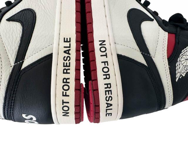 【中古】ナイキ NIKE AIR JORDAN 1 RETRO HIGH エア ジョーダン 1 ハイ ノット フォー リセール 861428-106▲■260326_6