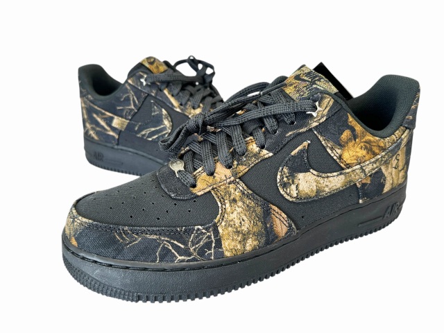 【中古】ナイキ NIKE AIR FORCE 1 LOW Realtree エアフォース 1 ロー リアルツリー IH1221-001 28 ▲■260330 メンズ