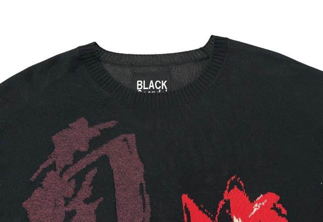 【中古】ヨウジヤマモト YOHJI YAMAMOTO ブラック スキャンダル 19SS 南極2号 ニット セーター HH-K07-095 3黒 260401_2