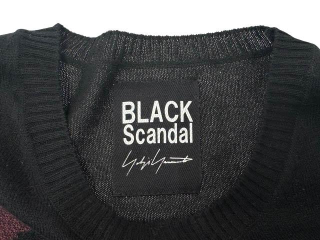 【中古】ヨウジヤマモト YOHJI YAMAMOTO ブラック スキャンダル 19SS 南極2号 ニット セーター HH-K07-095 3黒 260401_4