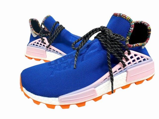 【中古】アディダス ×ファレル ウィリアムス PW SOLAR HU NMD ソーラーヒューノマド EE7579 28 ●▲■260405