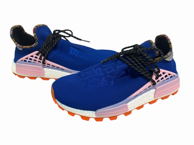 【中古】アディダス adidas ×PHARRELL WILLIAMS ファレル ウィリアムズ SOLAR ソーラー EE7579 29 ブルー ▲■260409