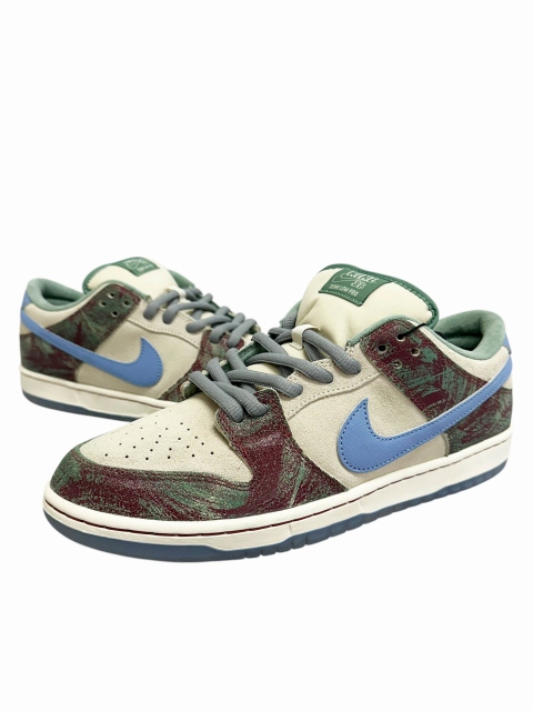 【中古】ナイキ NIKE ×Crenshaw Skate Club クレンショー スケートクラブ DUNK LOW SB PRO QS FN4193-100 ▲■260404