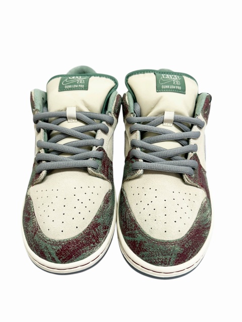 【中古】ナイキ NIKE ×Crenshaw Skate Club クレンショー スケートクラブ DUNK LOW SB PRO QS FN4193-100 ▲■260404_1