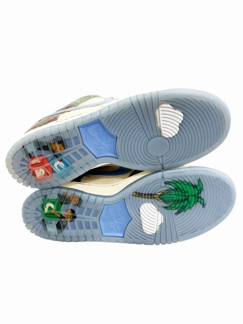 【中古】ナイキ NIKE ×Crenshaw Skate Club クレンショー スケートクラブ DUNK LOW SB PRO QS FN4193-100 ▲■260404_4