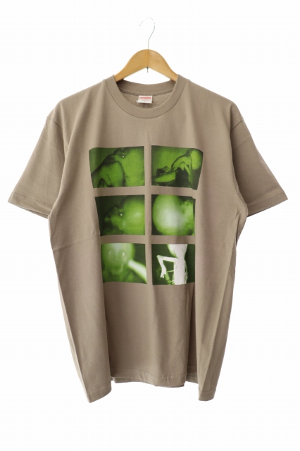 【中古】シュプリーム SUPREME 18AW クリス カニンガム ラバー ジョニー 半袖 Tシャツ M ベージュ ☆AA★260524