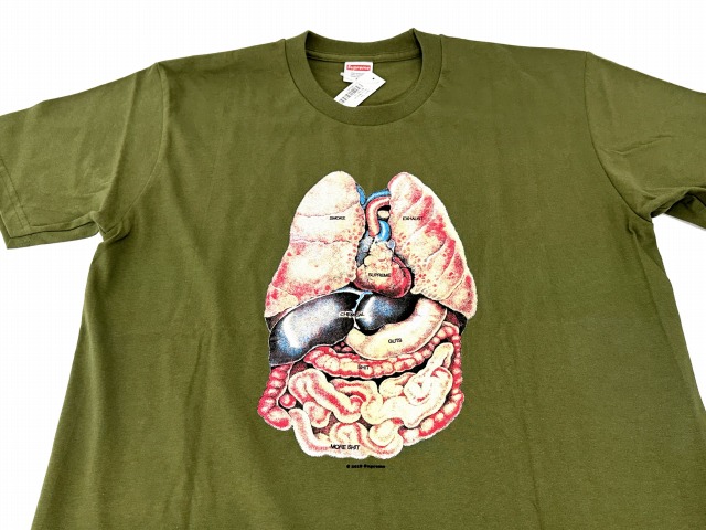 【中古】シュプリーム SUPREME 18AW Guts Tee プリント 半袖 Tシャツ M カーキ ☆AA★260524 メンズ_2