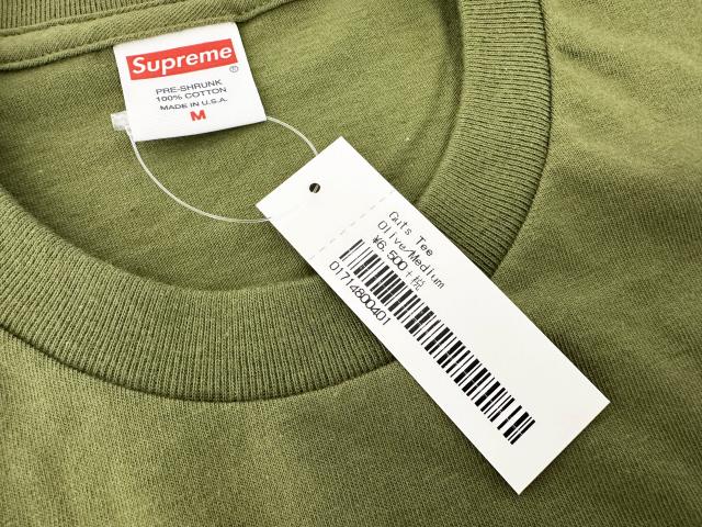 【中古】シュプリーム SUPREME 18AW Guts Tee プリント 半袖 Tシャツ M カーキ ☆AA★260524 メンズ_5