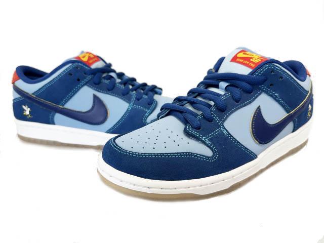 【中古】ナイキ エスビー NIKE SB エスビー × ワイソーサッド ダンク ロー コースタル ブルー DX5549-400 ▲■260419