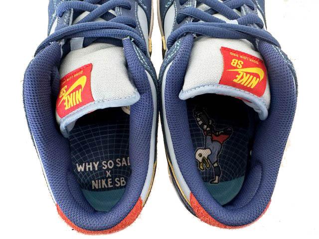 【中古】ナイキ エスビー NIKE SB エスビー × ワイソーサッド ダンク ロー コースタル ブルー DX5549-400 ▲■260419_7